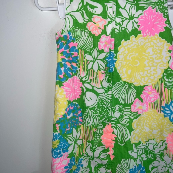 Lilly Pulitzer Green, Pink, Yellow Kids Dress - Picture 12 of 12